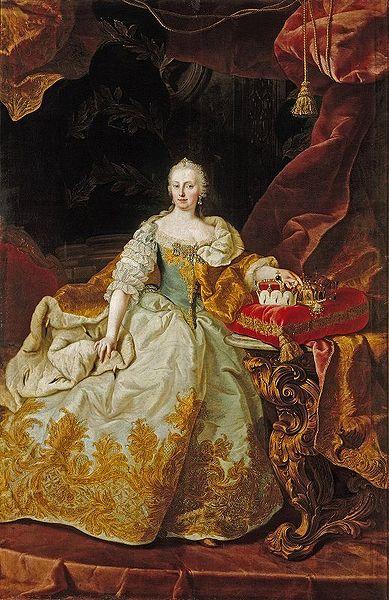 MEYTENS, Martin van Portrait of Maria Theresia of Austria oil painting image